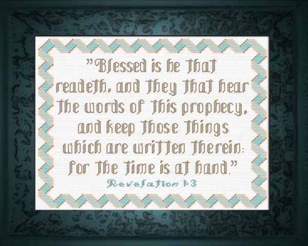 Words of Prophecy - Revelation 1:3